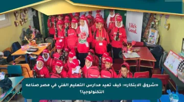 «شروق الابتكار»: كيف تعيد مدارس التعليم الفني في مصر صناعة التكنولوجيا؟